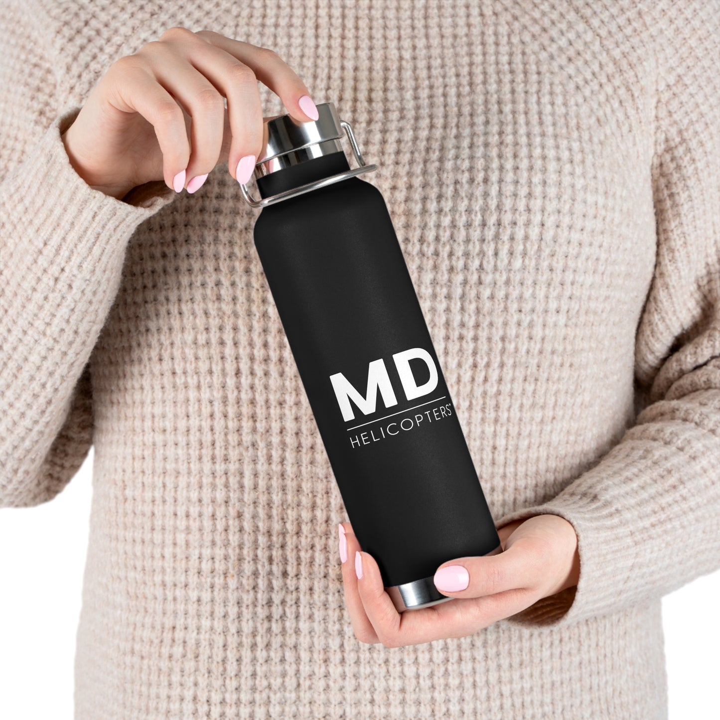 Copper Vacuum Insulated Bottle, 22oz
